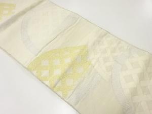 アンティーク　光悦垣模様織出し袋帯（材料）